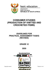 Consumer Studies PAT Grade 12 2020 (Knitting and Crocheting) Eng (Revised).pdf
